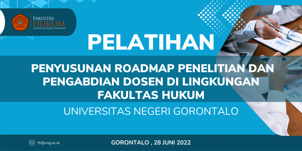 penyusunan roadmap penelitian dan pengabdian dosen di lingkungan FH UNG