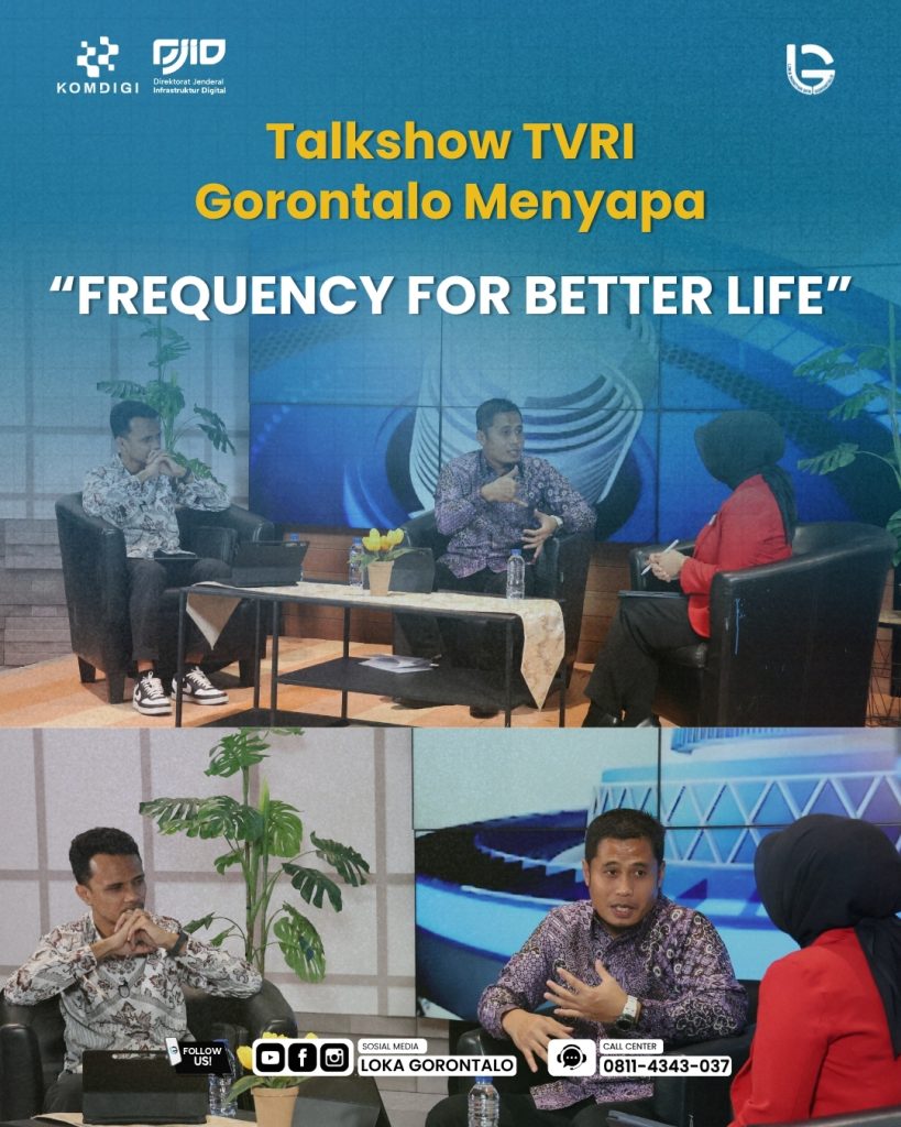Program Dialog Gorontalo Menyapa TVRI Gorontalo, 20 Oktober 2025.#LokaGorontalo#InfradigSatukanN