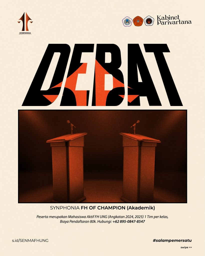Guildgens Juara Debat Synphonia FH of Champion 2025 – Fakultas Hukum