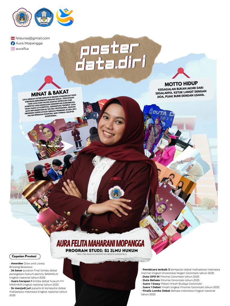 POSTER DATA DIRI