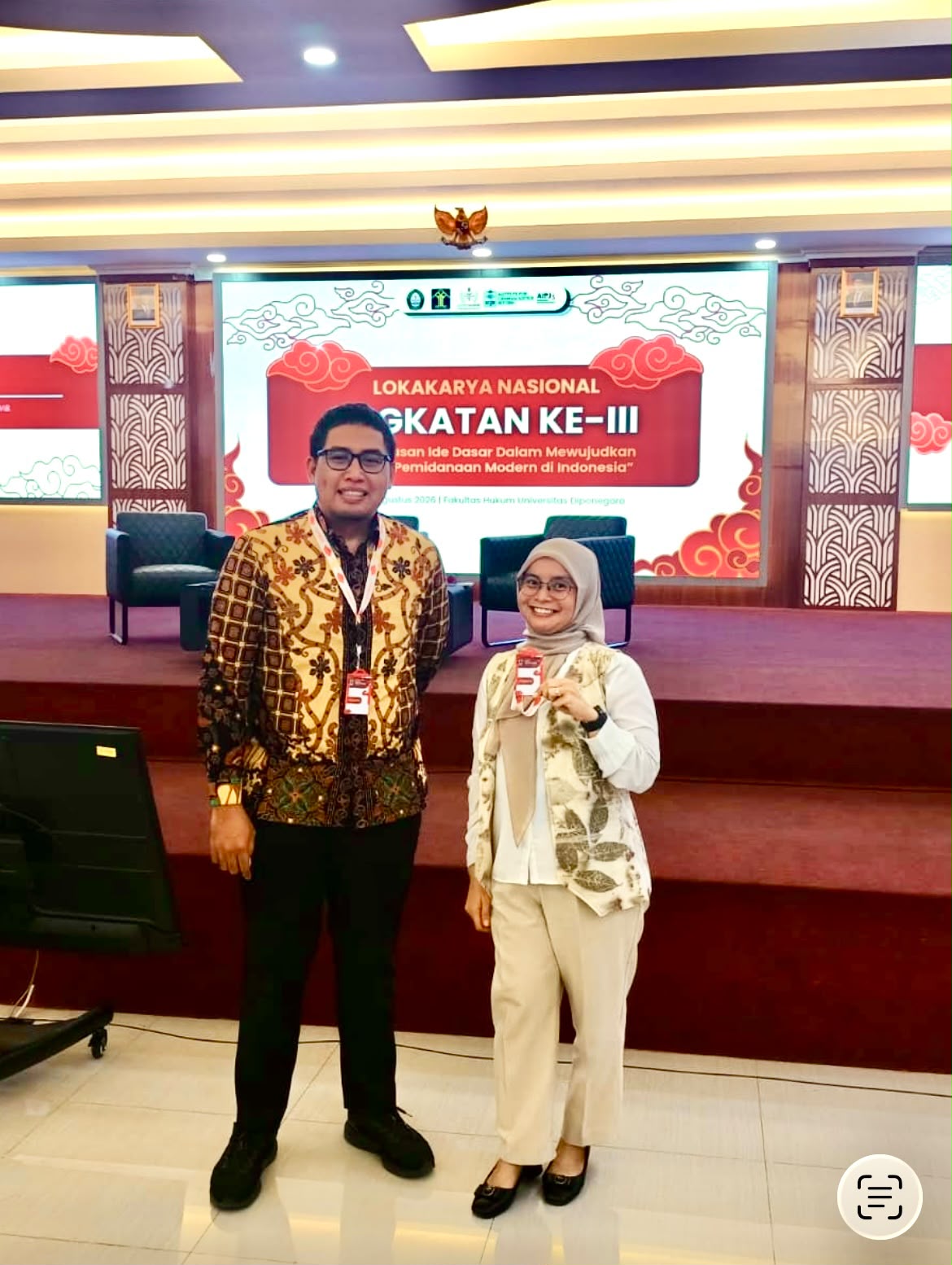 Dosen FH UNG Hadiri Lokakarya Nasional KUHP dan KUHAP Baru di Universitas Diponegoro