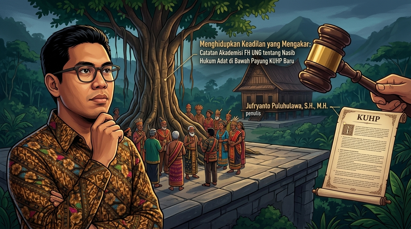 Menghidupkan Keadilan yang Mengakar: Catatan Akademisi FH UNG tentang Nasib Hukum Adat di Bawah Payung KUHP Baru